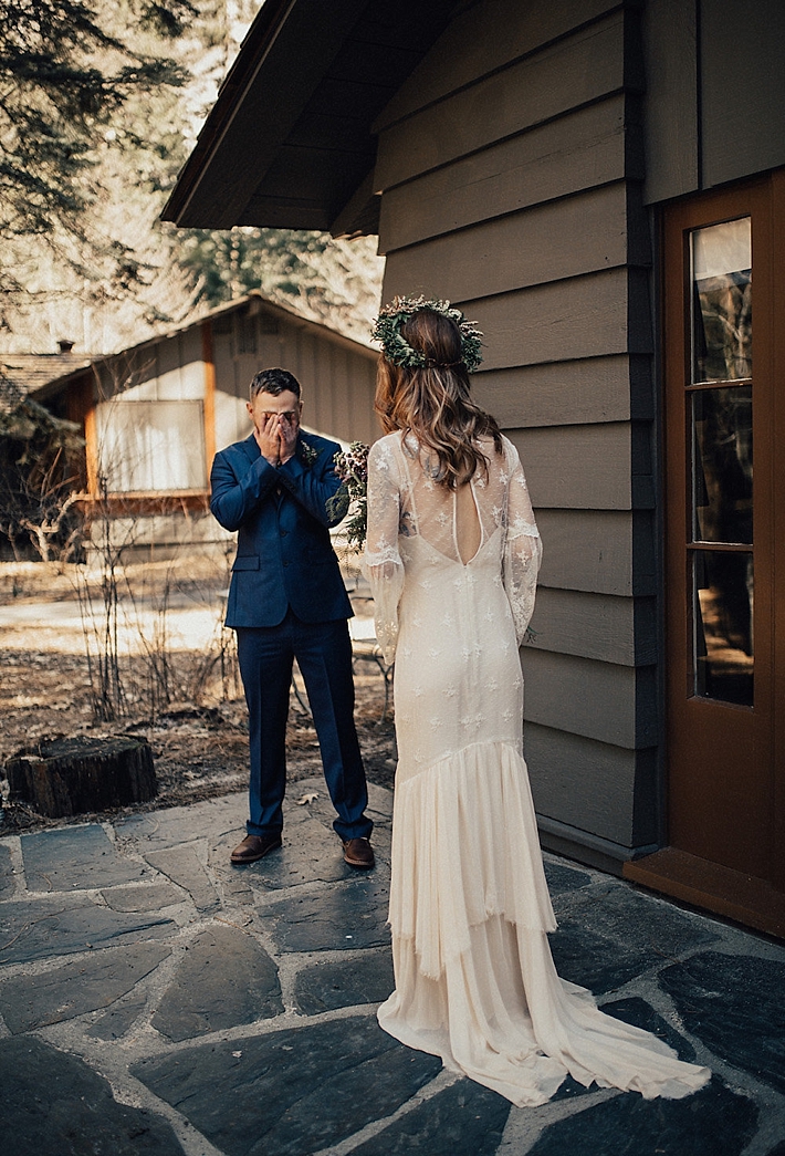 Intimate Bohemian Wedding Inspiration in Yosemite Valley | Randi Kreckman Photography