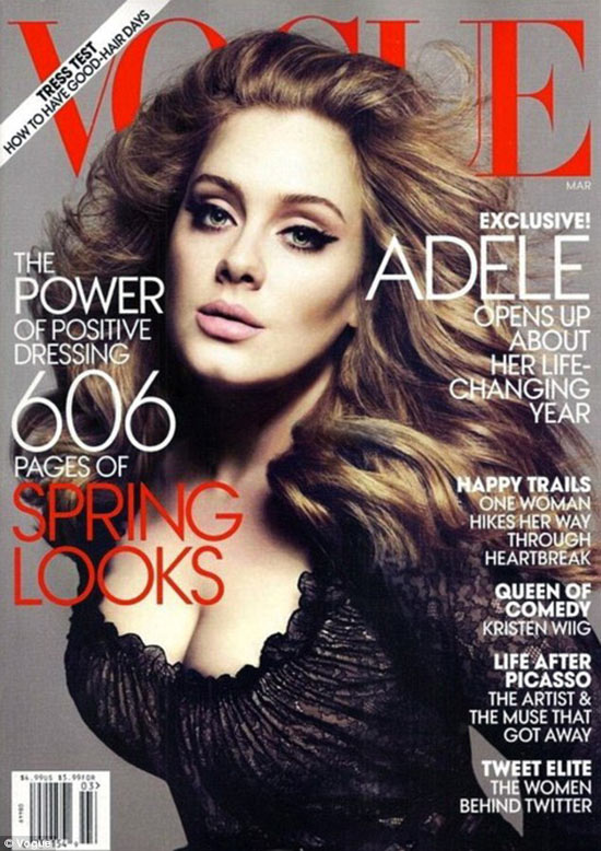 Vogue Cover March 2012 Compilation