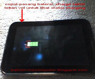 imo tab x tablet tidak mau nyala on mati