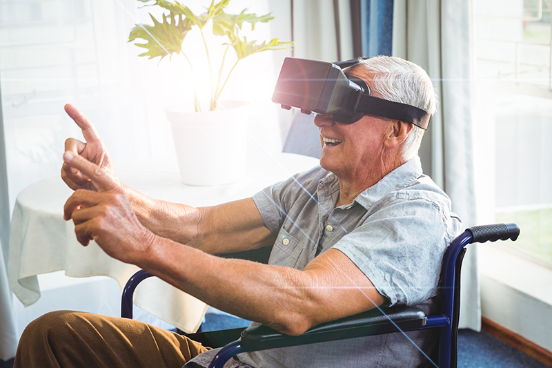 Virtual Reality Puts Seniors Behind the Lenses Virtual Reality Puts Seniors Behind the Lenses