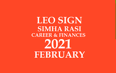 Leo Horoscope Predictions February 2021