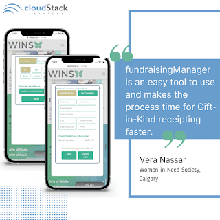 Our Gifts-in-Kind process looked nothing like this before we began to play around with the feature to meet the requirements of the WINS team.  So we are super happy with this review on fundraisingManager for Salesforce.