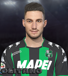 Matteo Politano from Juventus FC by Facemaker Prince Hamiz Update, PES 2018 Faces Matteo Politano by Prince Hamiz