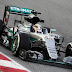 Lewis Hamilton Pole Position Formula 1 GP Spanyol 2016