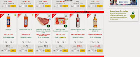 Products from Morrisons Website