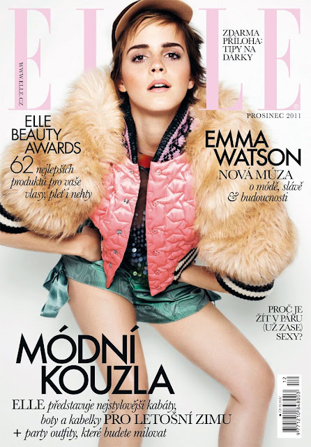 Coverin' It Emma Watson on Elle Czech Republic