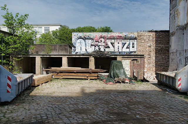 Baustelle Sanierung und Aufstockung, Neubau, Lindower Straße 21, 13347 Berlin, 23.04.2014