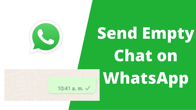 How to Send an Empty Message on WhatsApp