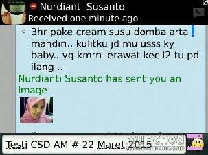 Testimonial Cream Susu Domba Artha Mandiri