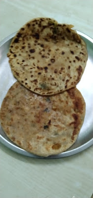 Delicious breakfast for winter season "mooli paratha"