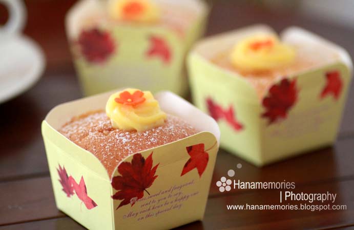 HaNa's FamiLy: Hokkaido Chiffon Cupcakes