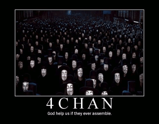 4chan back online after being downed by DDoS attacks !