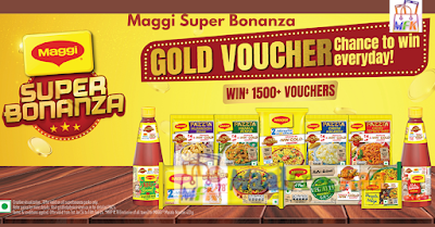 Buy Maggi Super Bonanza 2024 Promo Pack and SMS to  Win Gold Everyday