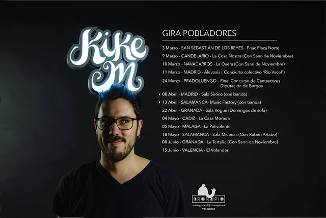 Pobladores del suelo, las nubes y el mar nuevo EP de Kike M.