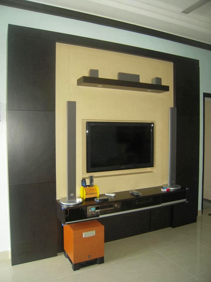  HIASAN  DALAMAN  ZULFI DESIGN KABINET TV