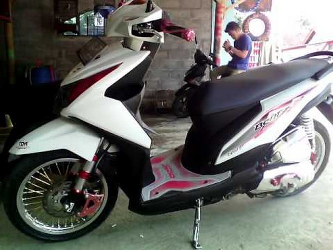 Modifikasi Honda Beat Fi Simple