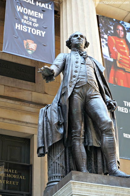 Escultura de George Washington de John Quincy Adams Ward