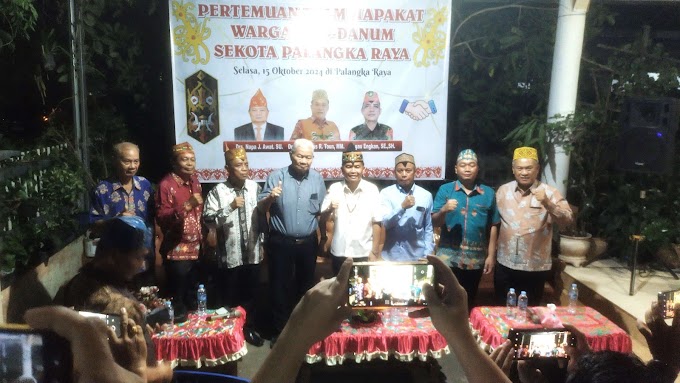 Calon Nomor 3 Agustiar Sabran Hadiri Pertemuan Bersama Tim Hapakat dan Warga Uud Danum