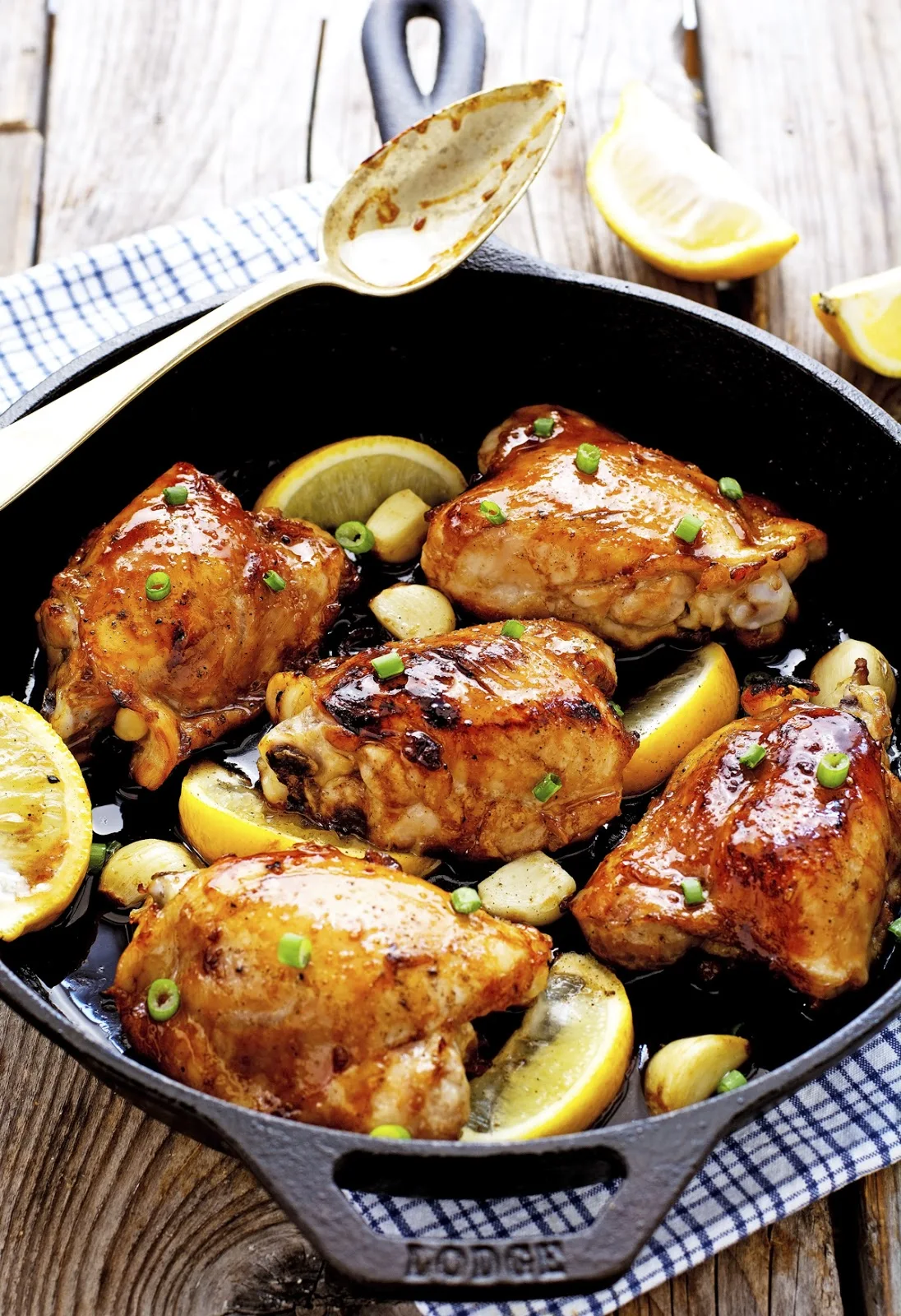 Honey Lemon Garlic Ginger Chicken