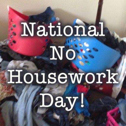 National No Housework Day Wishes for Whatsapp