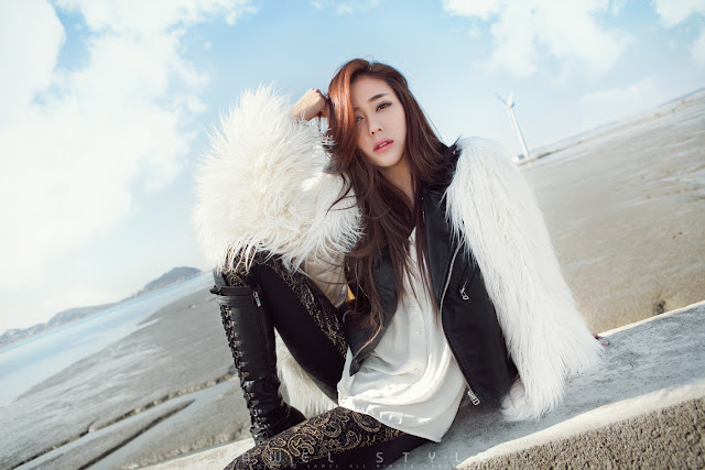 4 Kim Ha Yul Outdoor -Very cute asian girl - girlcute4u.blogspot.com
