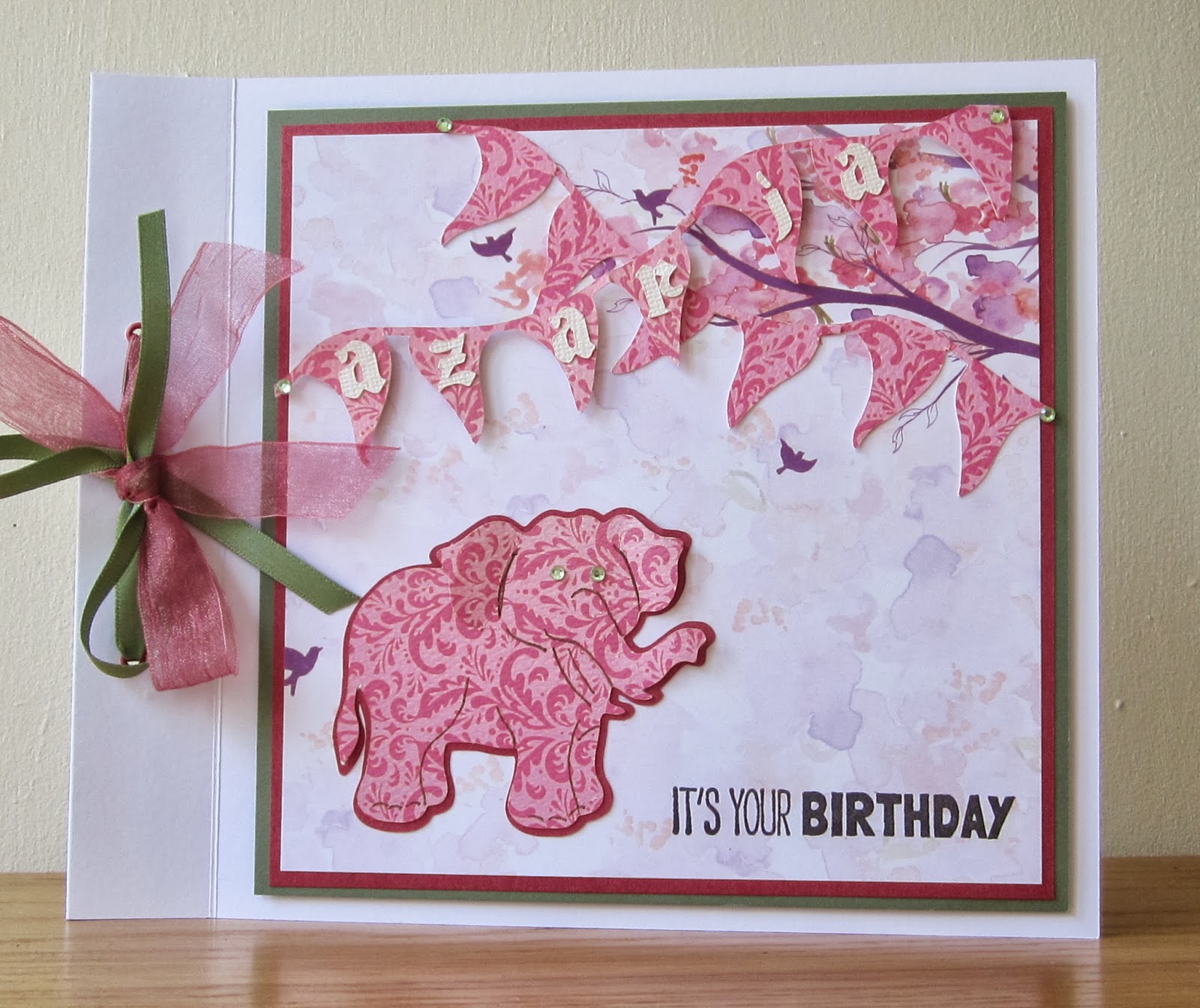 Download Floral Fantasies: Cricut Birthday card