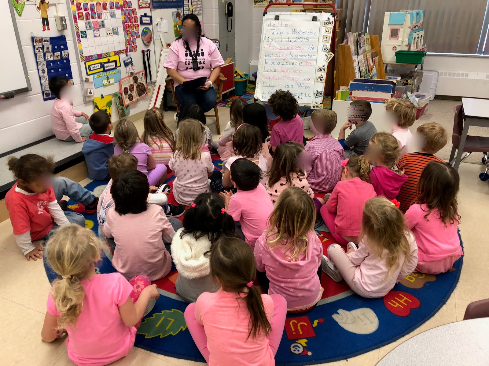 Room 159 goes PINK!