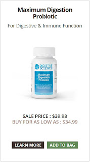 Maximum Digestion Probiotic For Digestive & Immune Function & Helps Body Absorb Nutrients