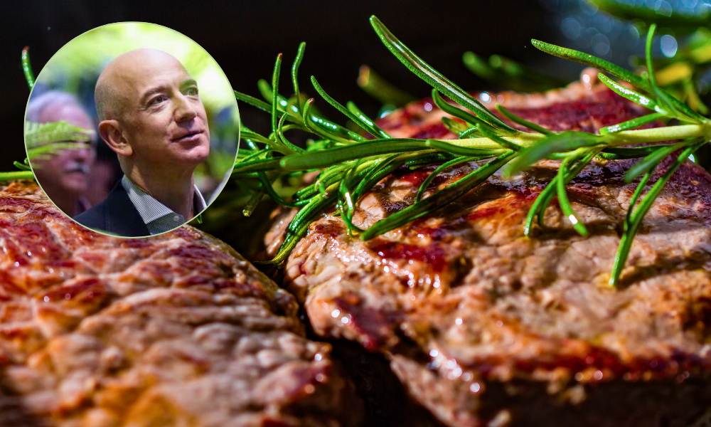 Jeff Bezos Pledged $60 Million To Improve Plant-Based Meats and Sustainable Protein
