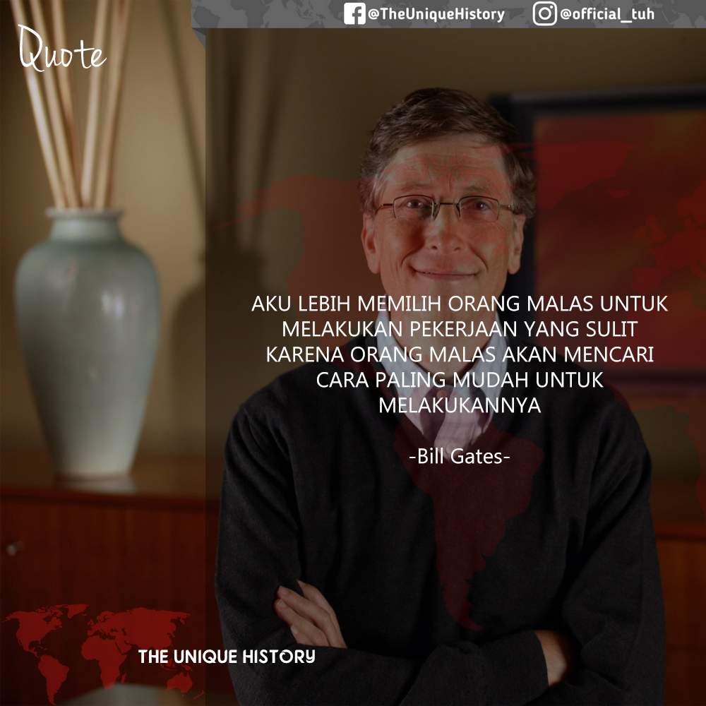 Quote Bill Gates Motivasi Inspirasi