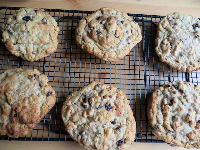 Levain Oatmeal Raisin Cookies