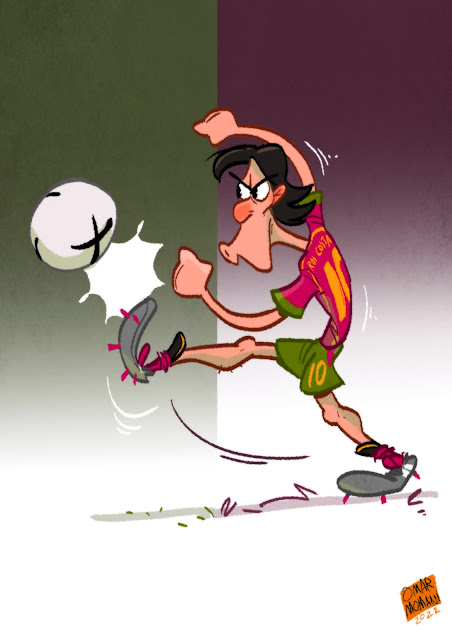 Rui Costa cartoon