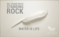  White Feather - Standing Rock (Credit: The White Feather Foundation) Click to Enlarge.