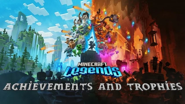 minecraft legends achievements, minecraft legends trophies, minecraft legends, minecraft legends xbox game pass, minecraft legends gamepass, minecraft legends steam