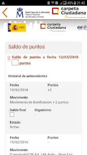 Consulta Puntos Tráfico