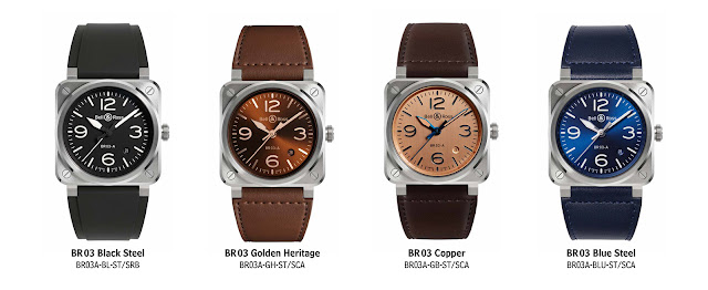 Bell & Ross New BR03 41 mm collection