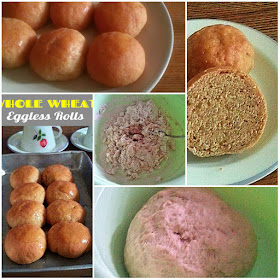 Whole Wheat Eggless Rolls Recipe @ treatntrick.blogspot.com