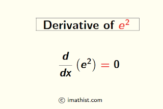 Derivative of e^2