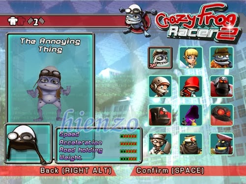 Crazy Frog Racer 2 PC Gameplay