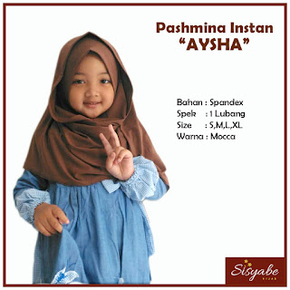 Pashmina Instan Anak Aysha