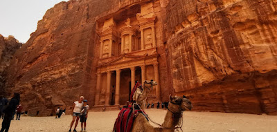 Petra, el Tesoro o Al Khazna. Jordania.