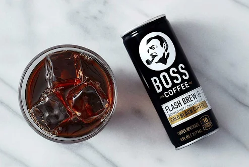 Suntory Boss Flash Brew Coffee with Milk