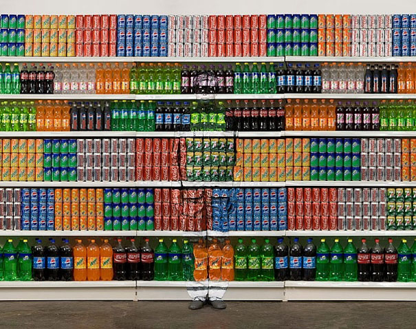 Liu Bolin The Invisible Man | Amazing Camouflage Art