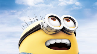 Minion asombrado