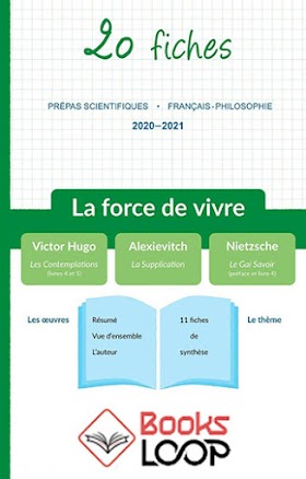 Télécharger 20 fiches la force de vivre pdf | booksloop | français prepa | prepa scientifique |