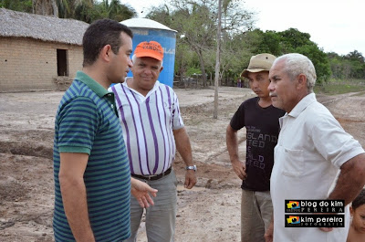 PREFEITURA DE CHAPADINHA PREPARA ESTRUTURA FÍSICA PARA INSTALAÇÃO DE CAIXA D’ÁGUA PARA MORADORES DO POVOADO VACAS