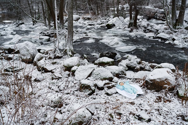 Hannu Pakarinen foto documental, bosque nevado