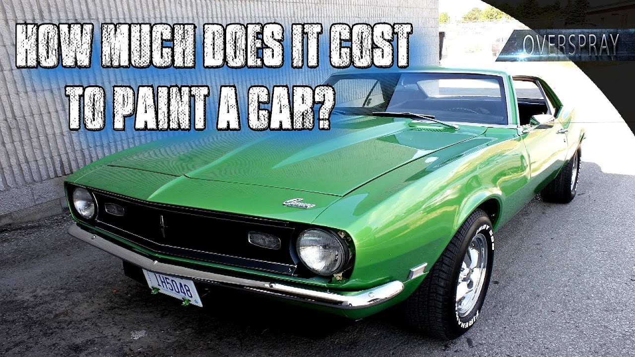 Small Car Paint Job Cost