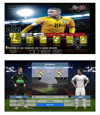 Game PES 2016/2017 Mx Fuxion PSP PPSSPP ISO Android