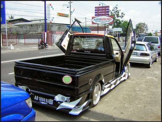  Modifikasi Mobil L300 Pick Up Tangguh Dan Menawan